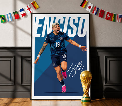 Julio Enciso (Paraguay) Poster