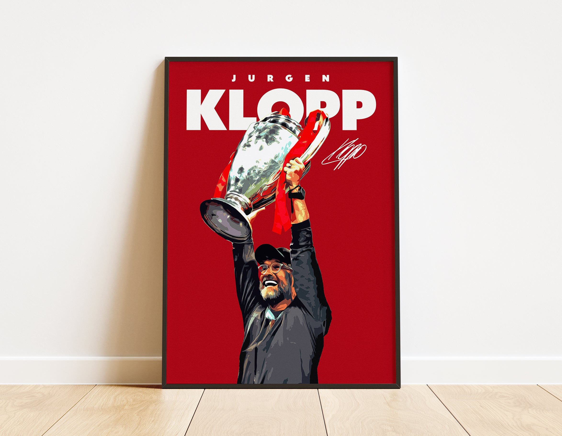 Jurgen Klopp 4K Poster – SoccerPosterCo