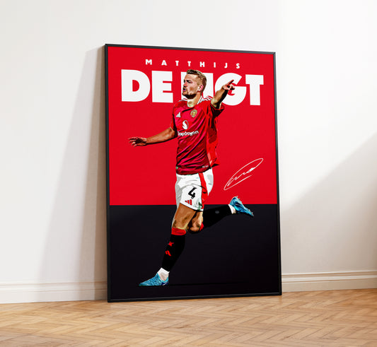 Matthijs de Ligt 24/25 4K Poster