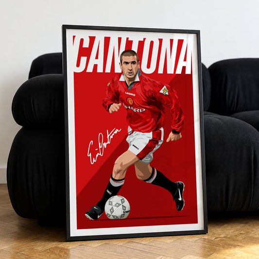 Eric Cantona Poster