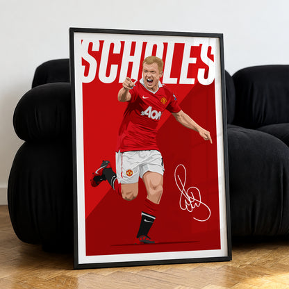 Paul Scholes Poster