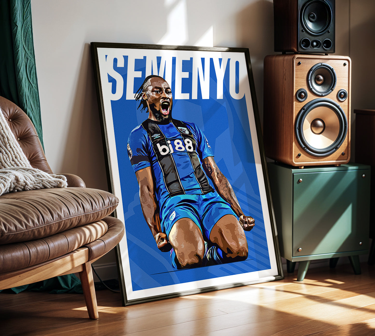 Antoine Semenyo 25/26 4K (Away) Poster