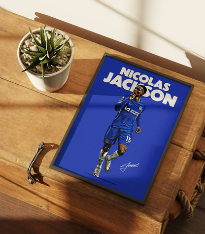 Nicolas Jackson 4K Poster