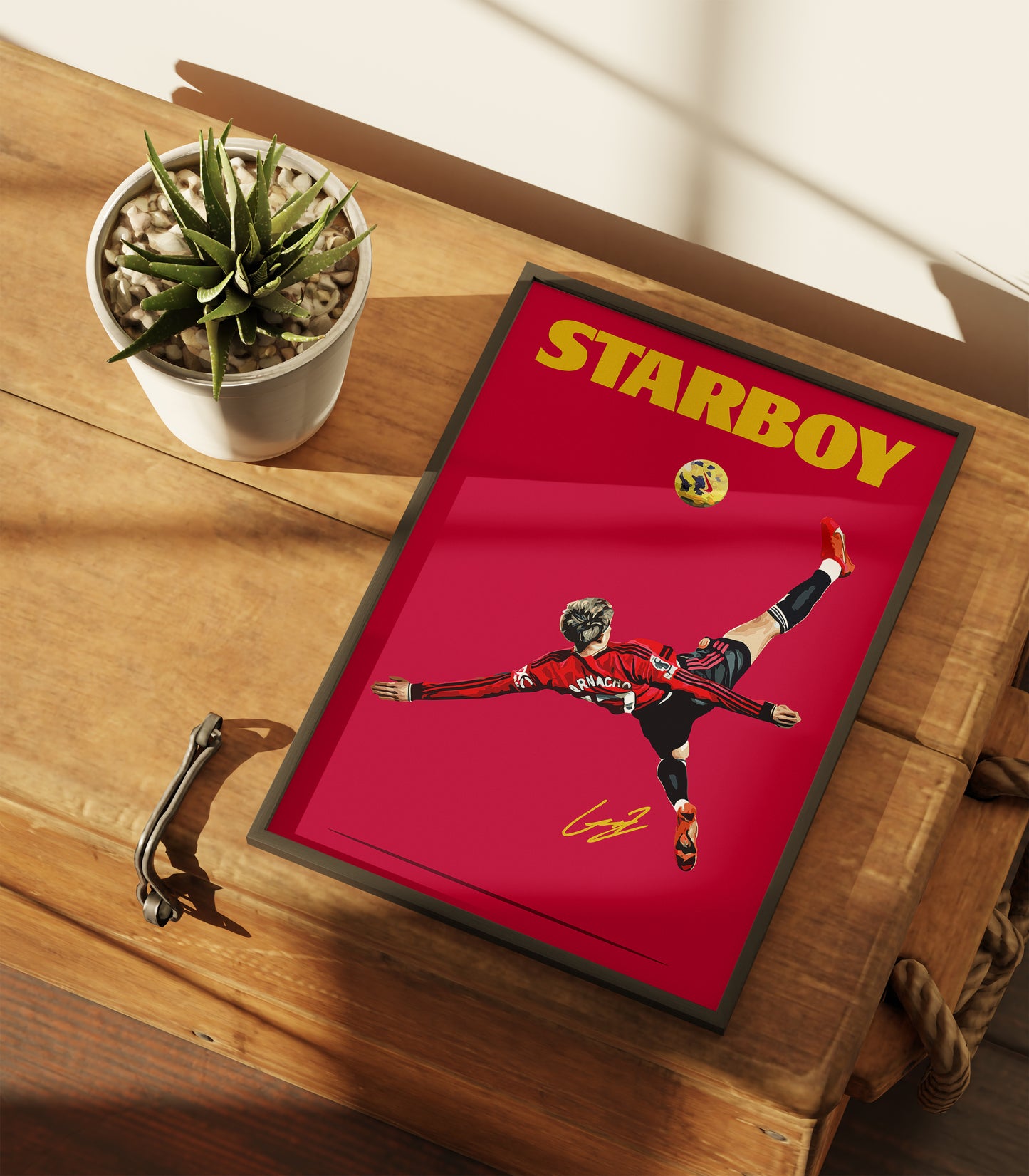 Alejandro Garnacho 'Starboy' 4K Poster