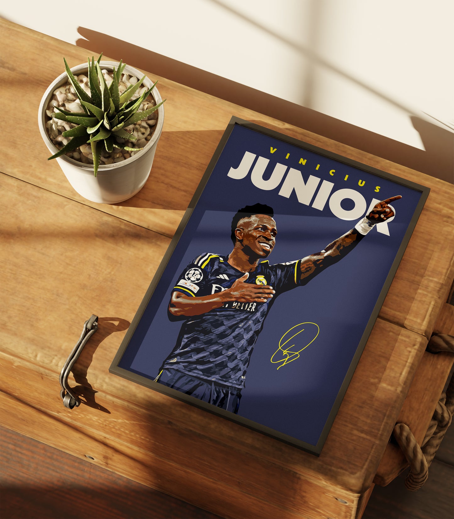 Vinicius Junior 4K Poster