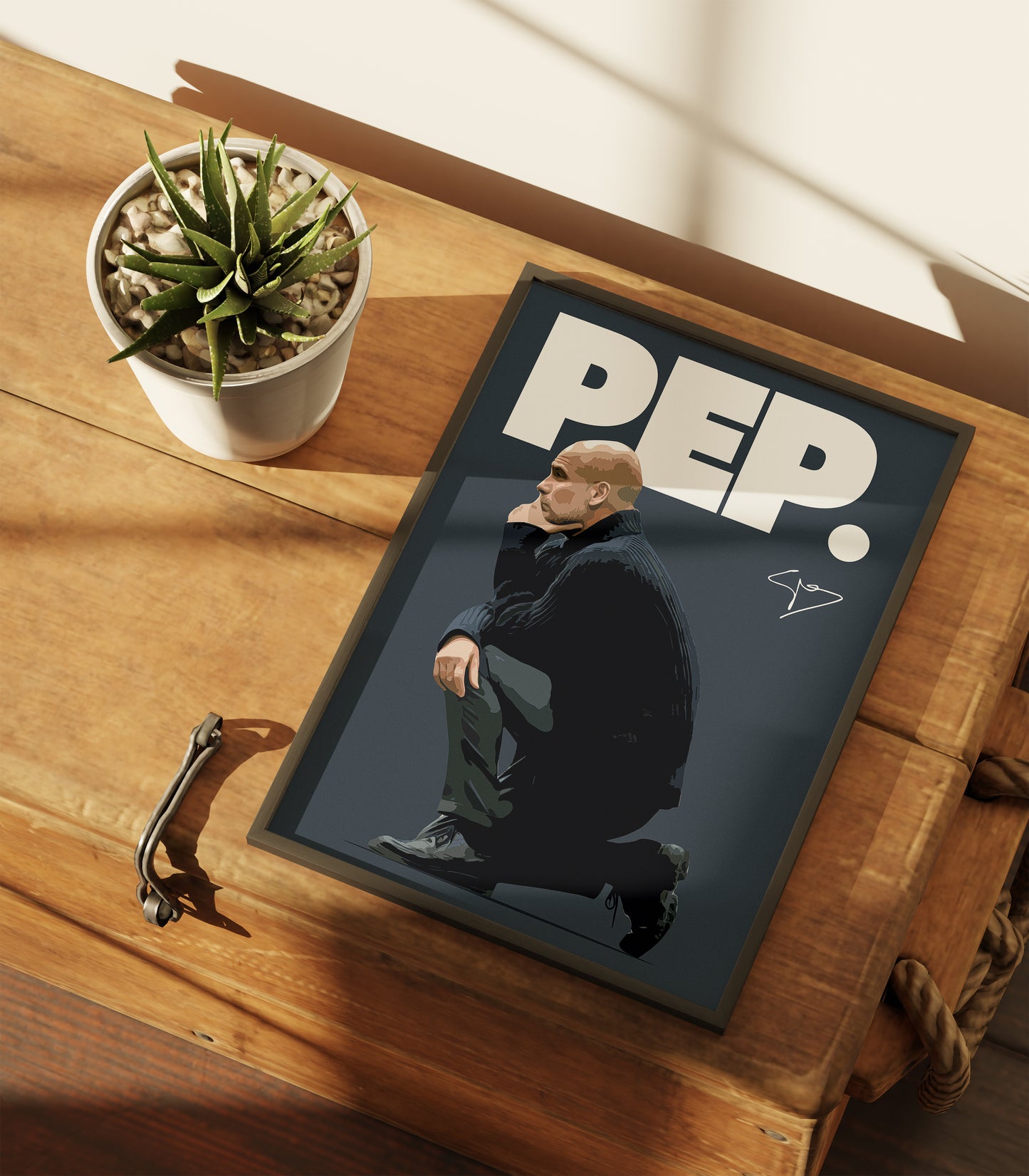 Pep Guardiola 4K Poster