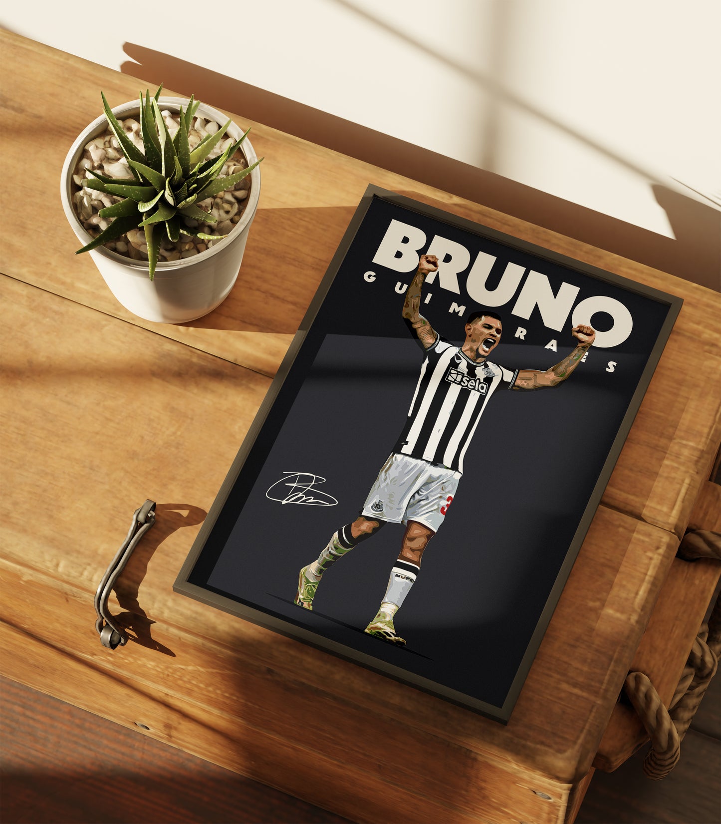 Bruno Guimaraes 4K Poster