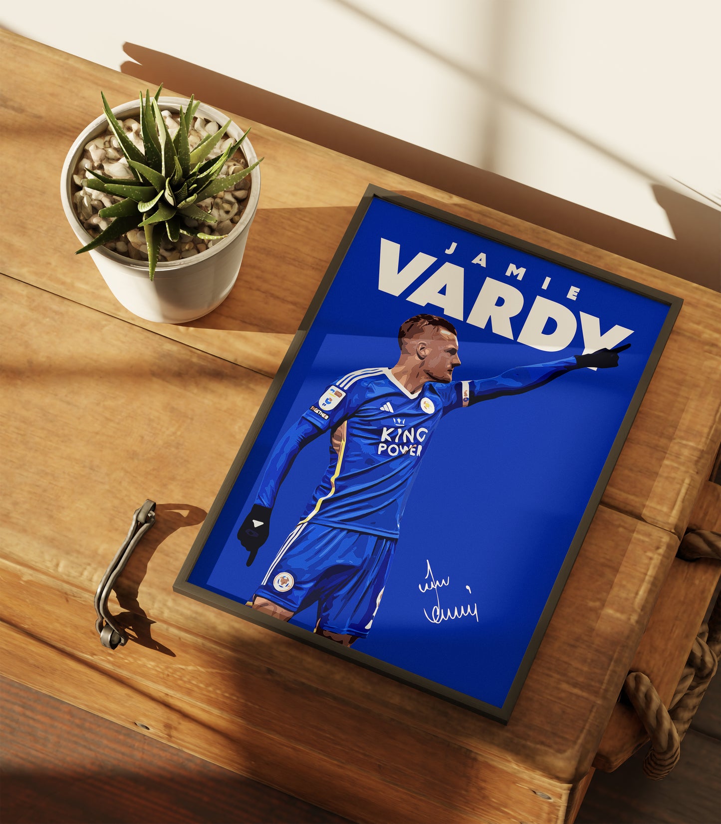 Jamie Vardy 4K Poster