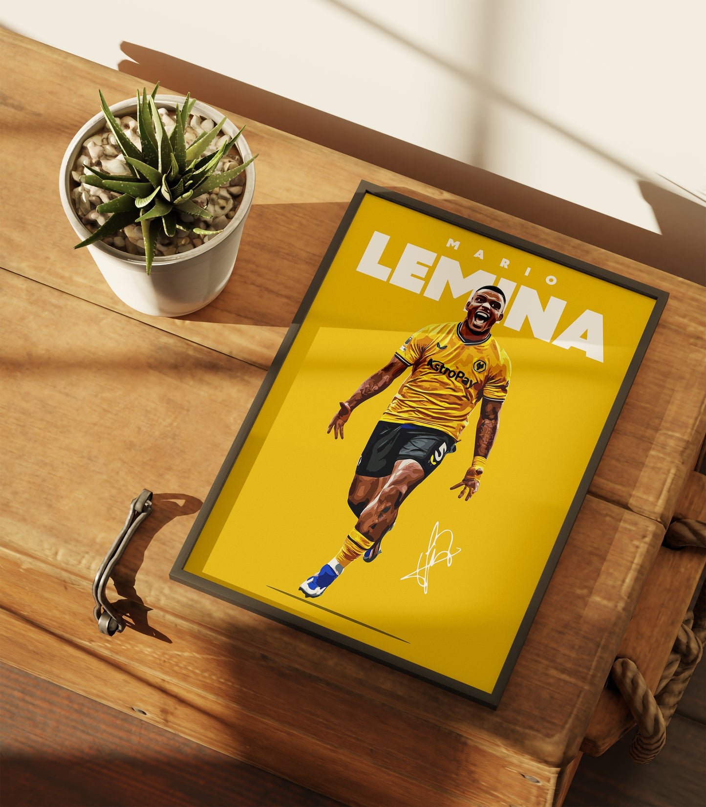 Mario Lemina 4K Poster