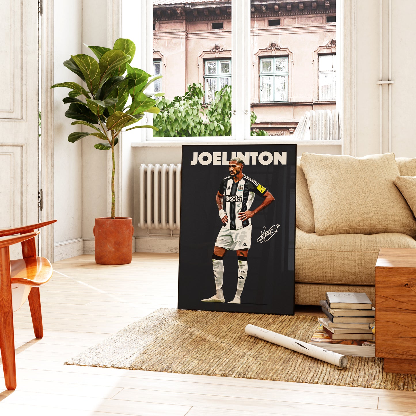 Joelinton 24/25 4K Poster