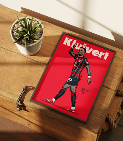 Justin Kluivert 4K Poster