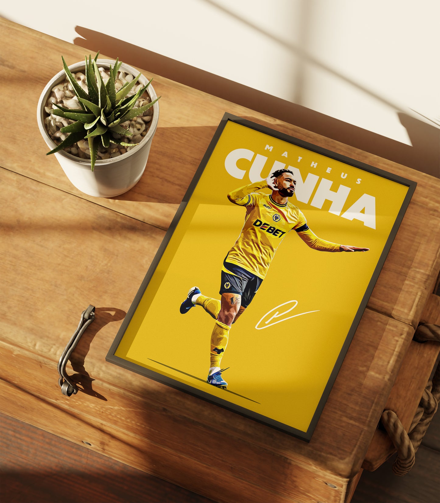 Matheus Cunha 24/25 4K Poster