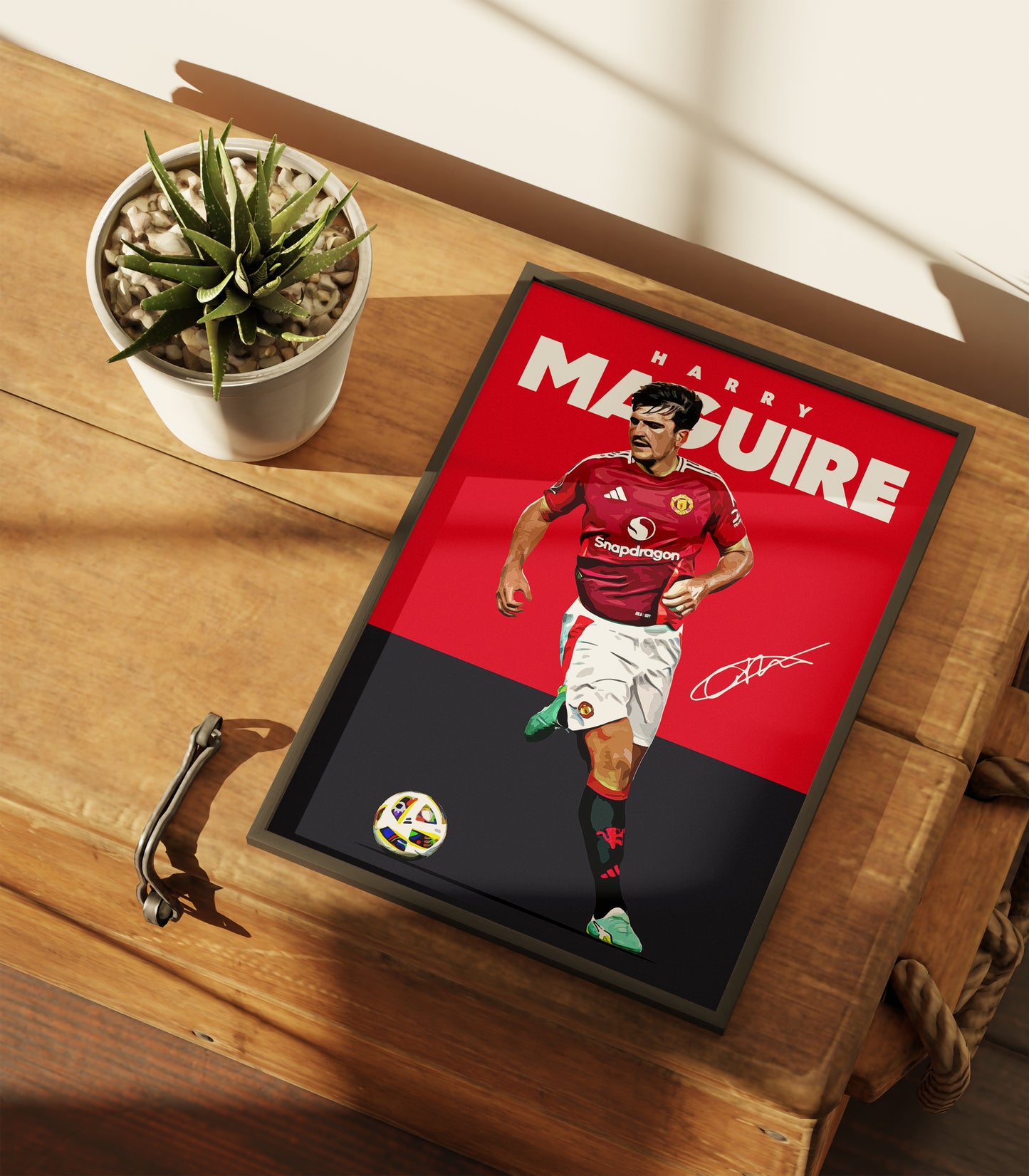 Harry Maguire 24/25 4K Poster