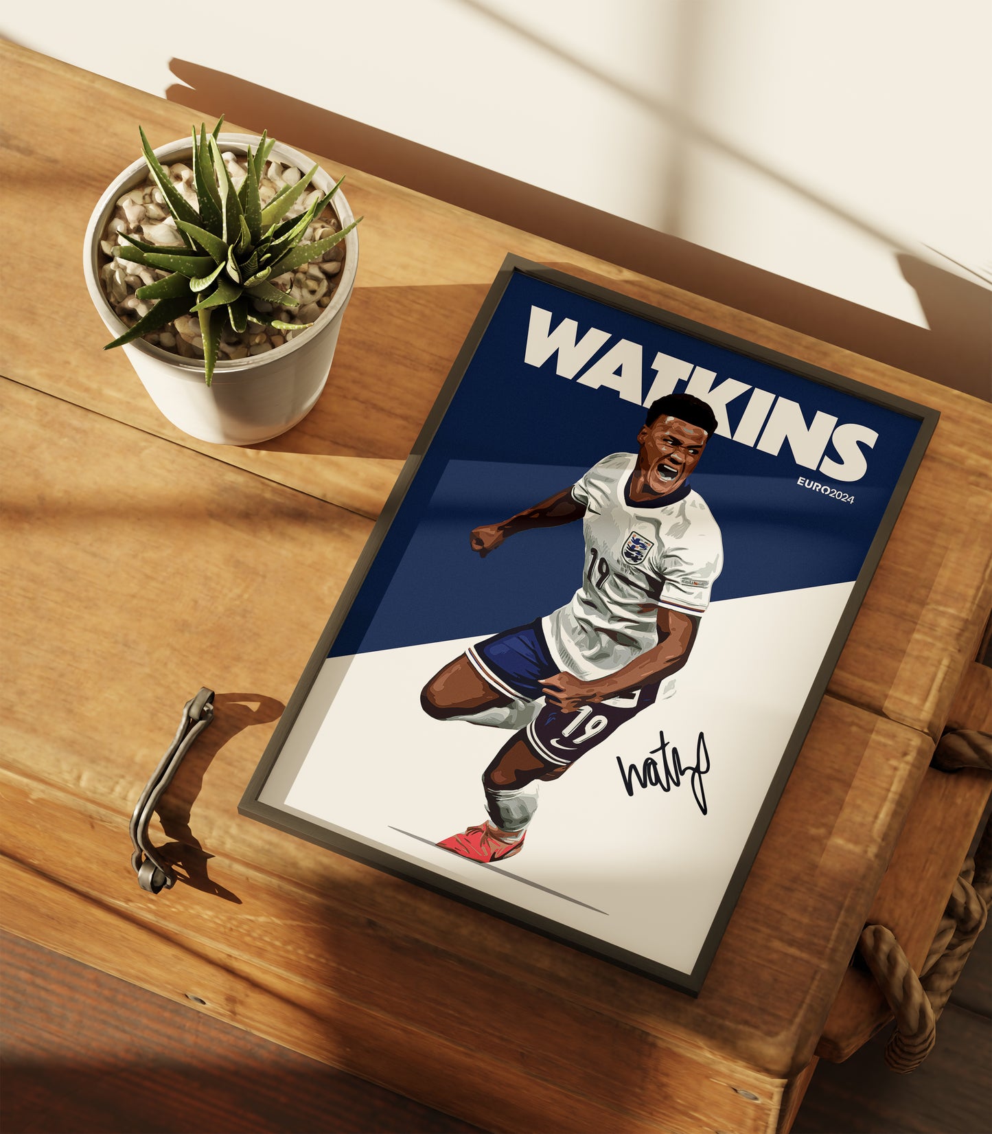 Euro 2024 - Ollie Watkins 4K Poster