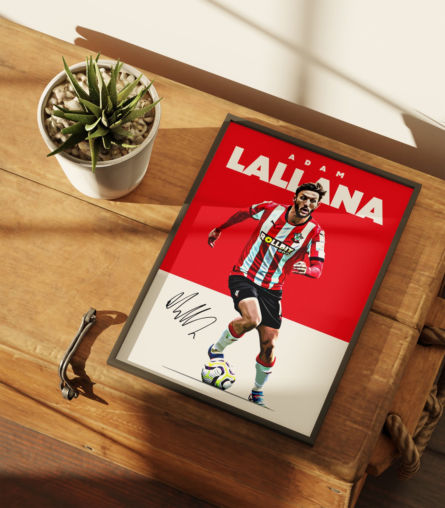 Adam Lallana 24/25 4K Poster