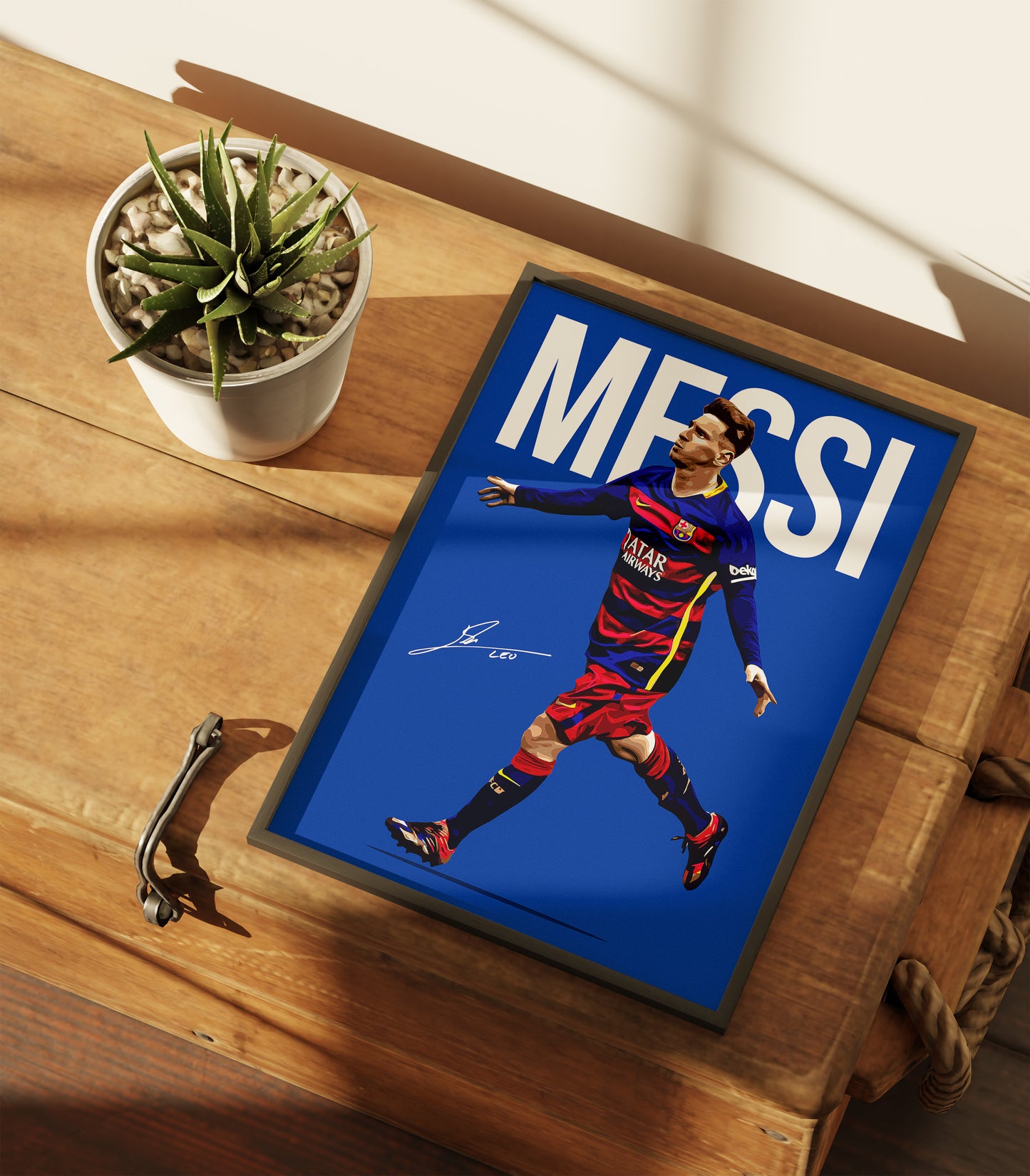 Lionel Messi 4K Poster