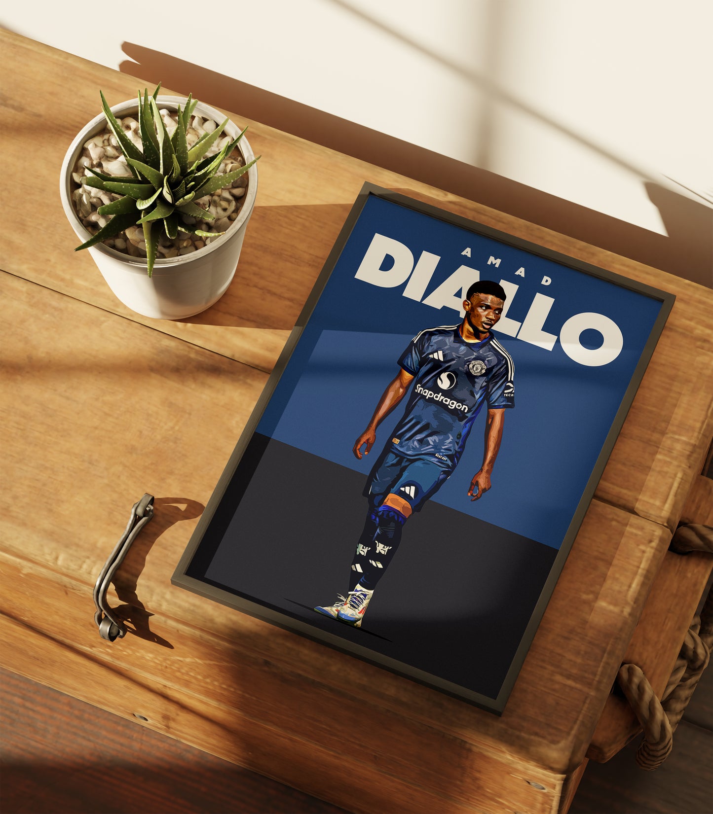 Amad Diallo 24/25 4K Poster