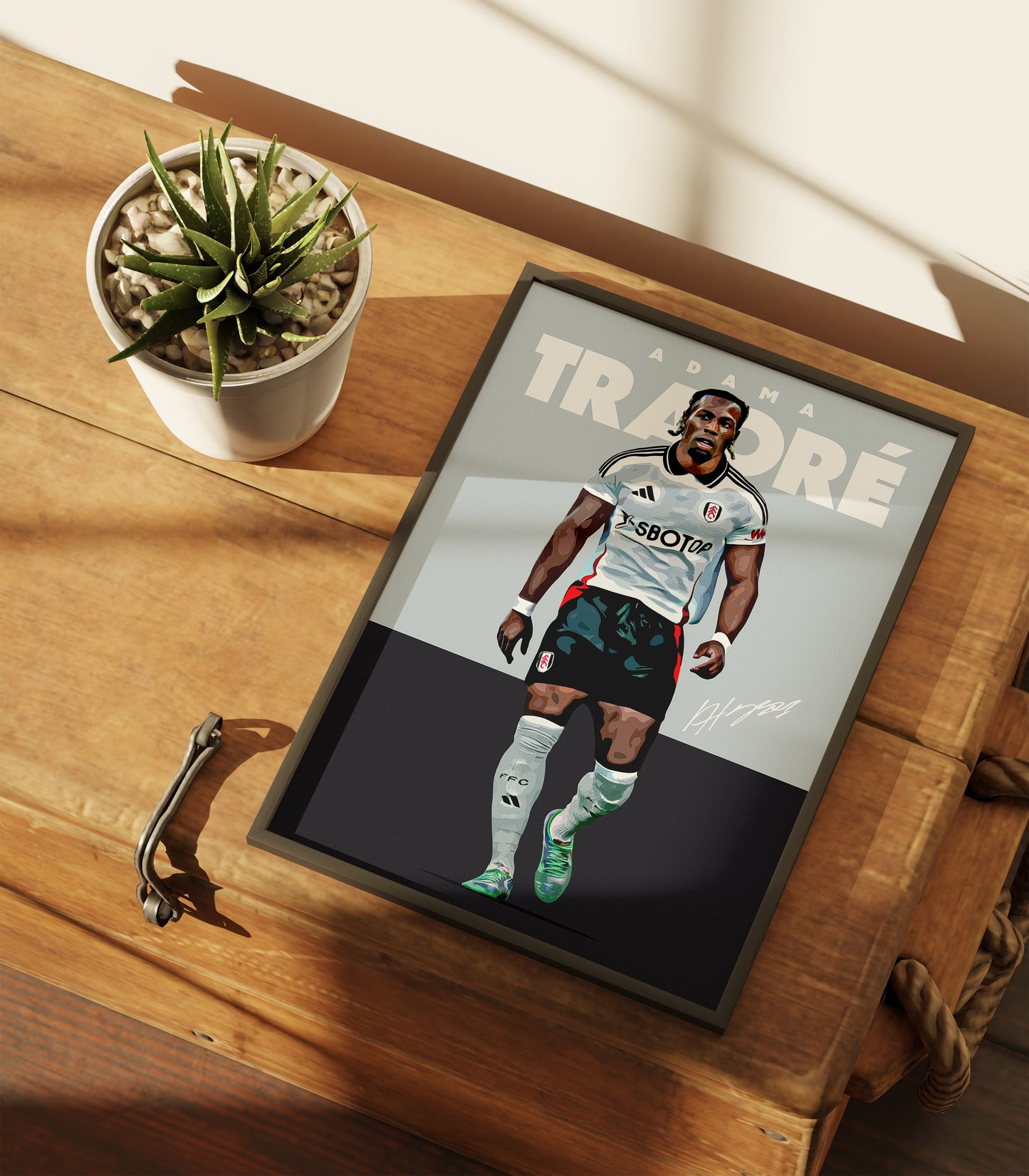 Adama Traore 24/25 4K Poster