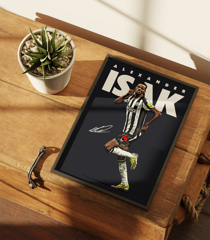 Alexander Isak 4K Poster