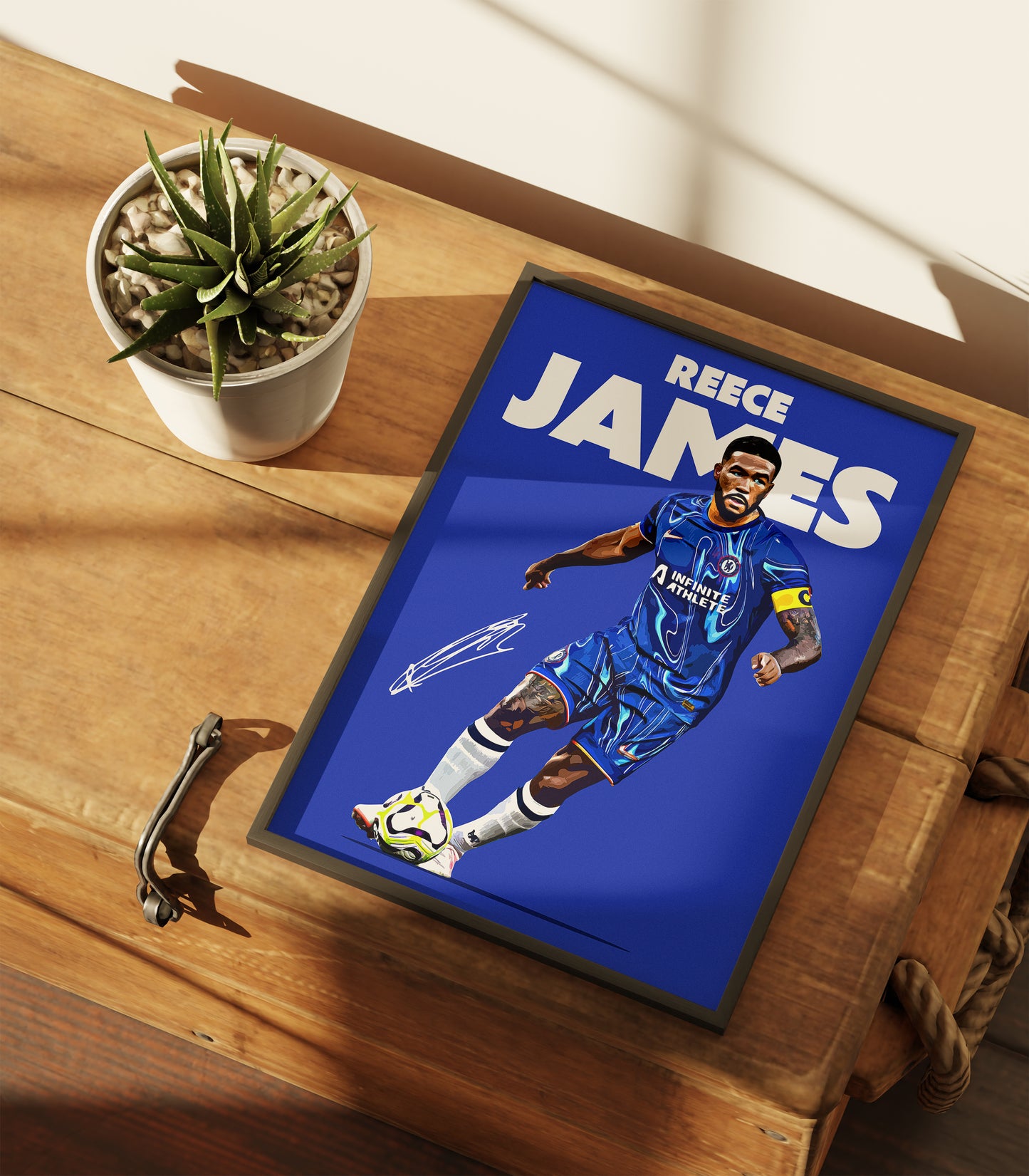 Reece James 24/25 4K Poster