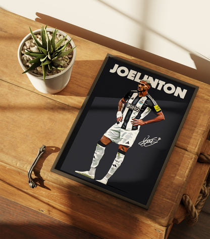 Joelinton 24/25 4K Poster