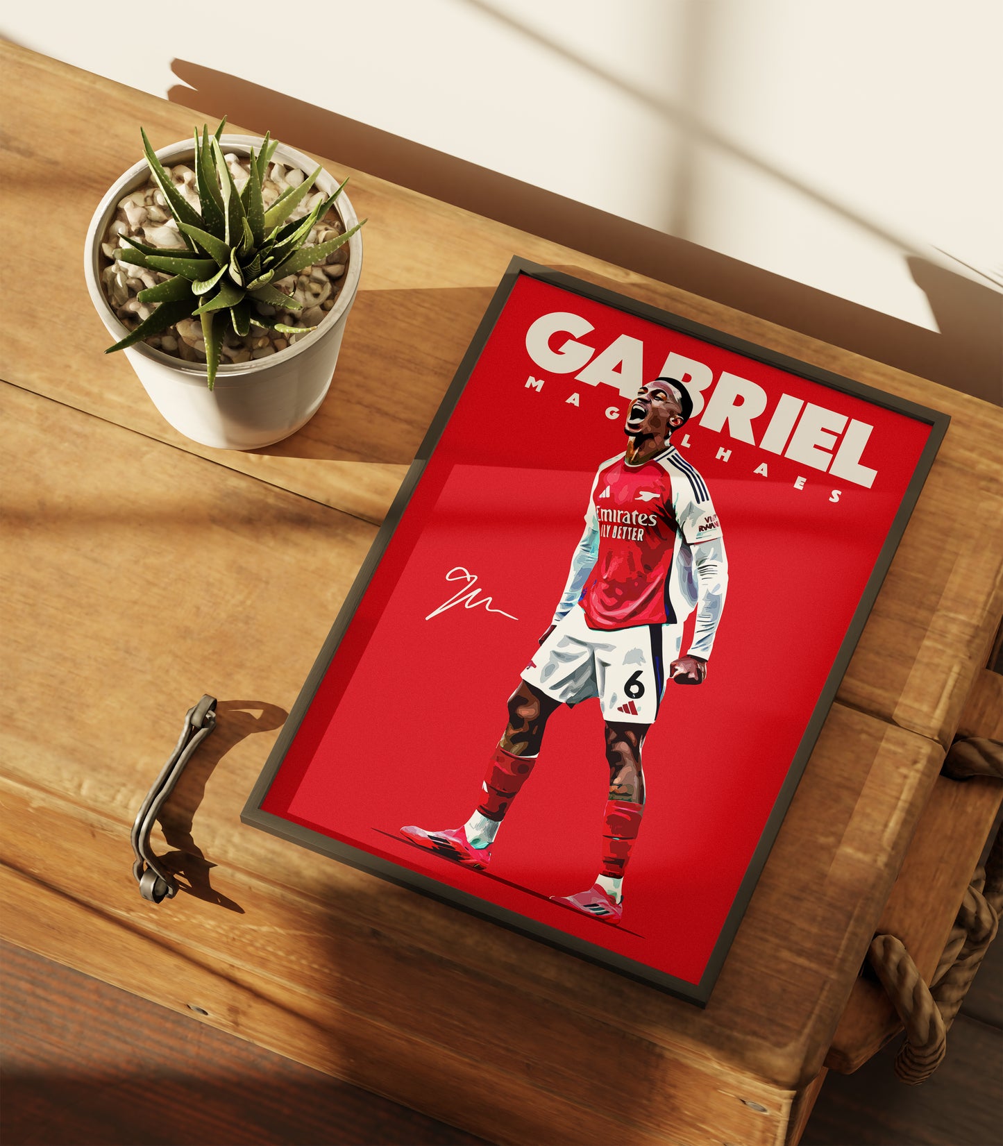 Gabriel Magalhaes 24/25 4K Poster