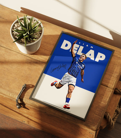 Liam Delap 24/25 4K Poster