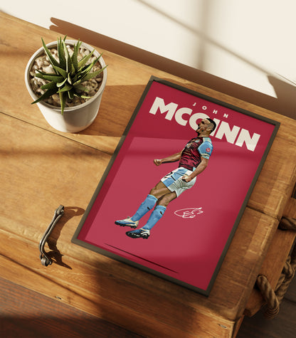 John McGinn 4K Poster