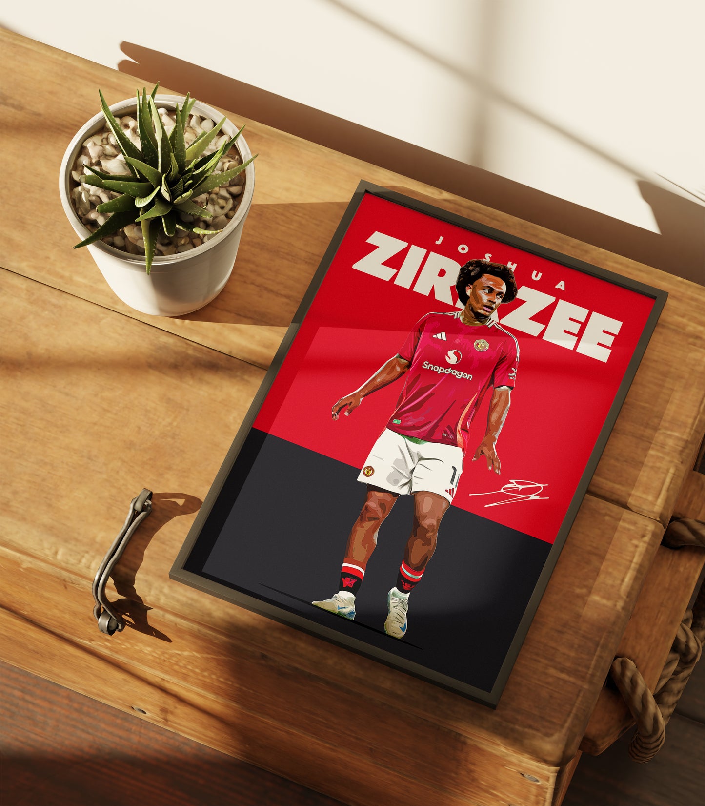 Joshua Zirkzee 24/25 4K Poster