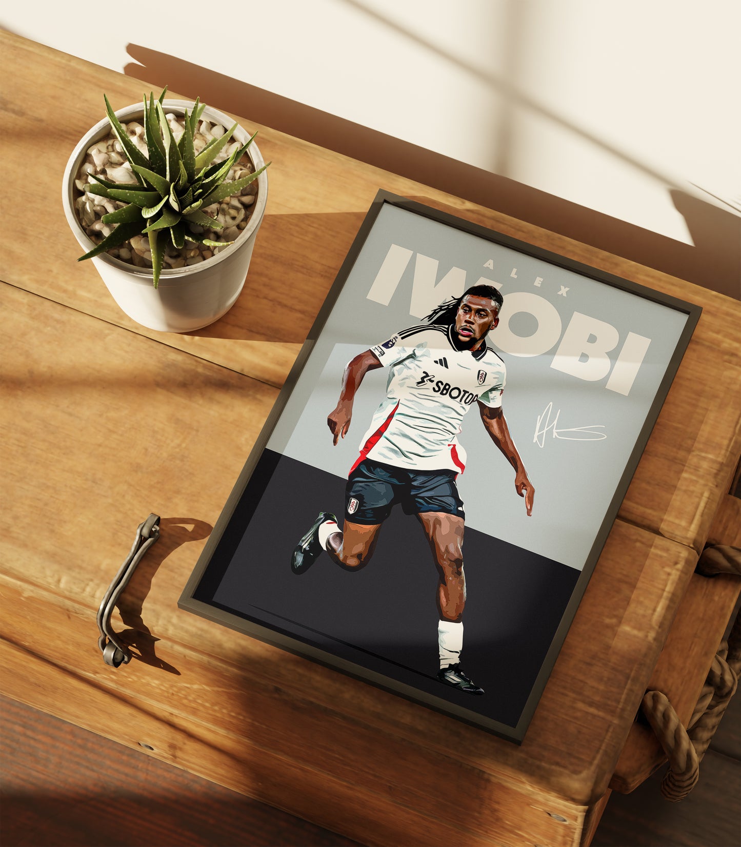 Alex Iwobi 24/25 4K Poster