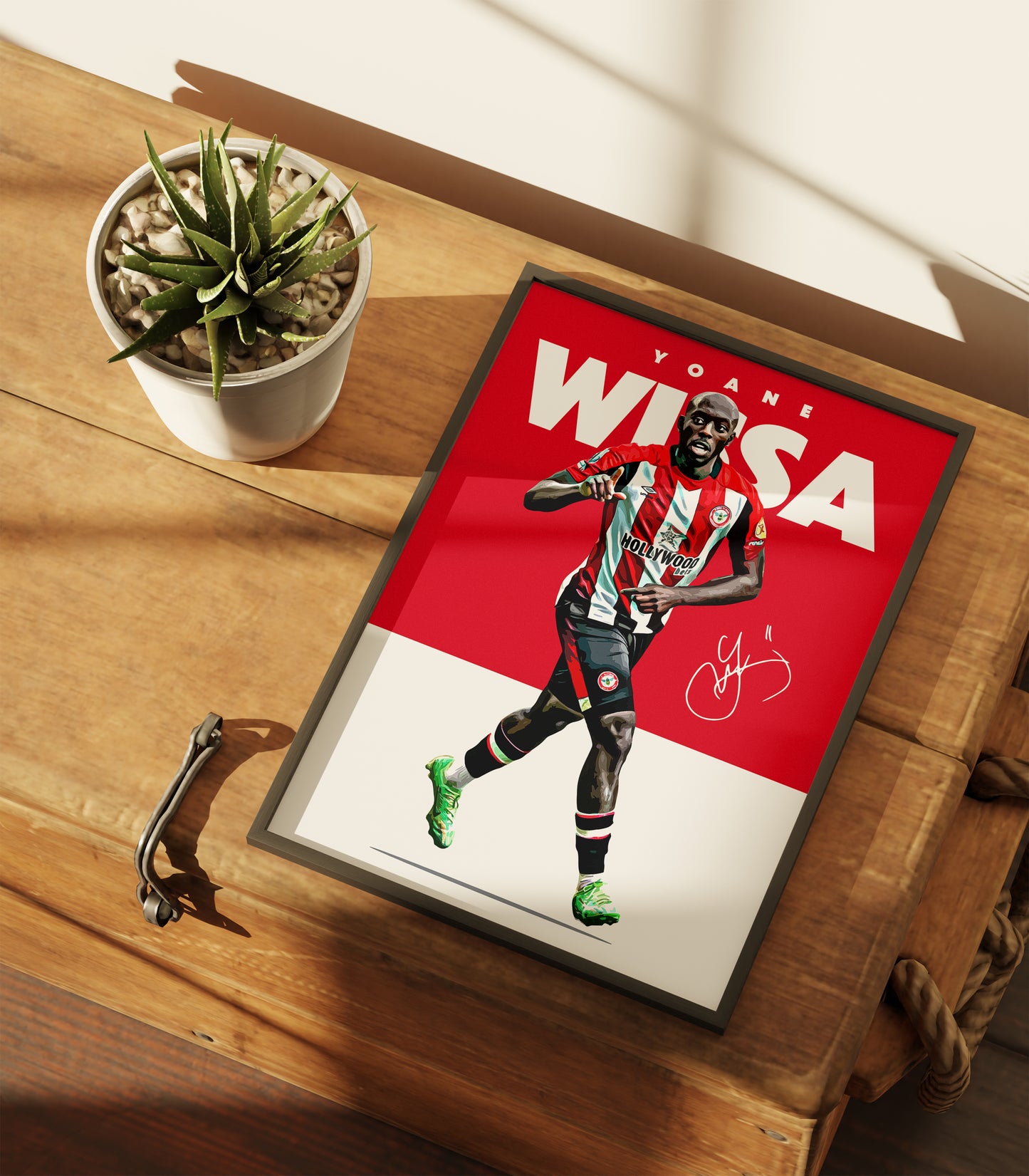 Yoane Wissa 24/25 4K Poster