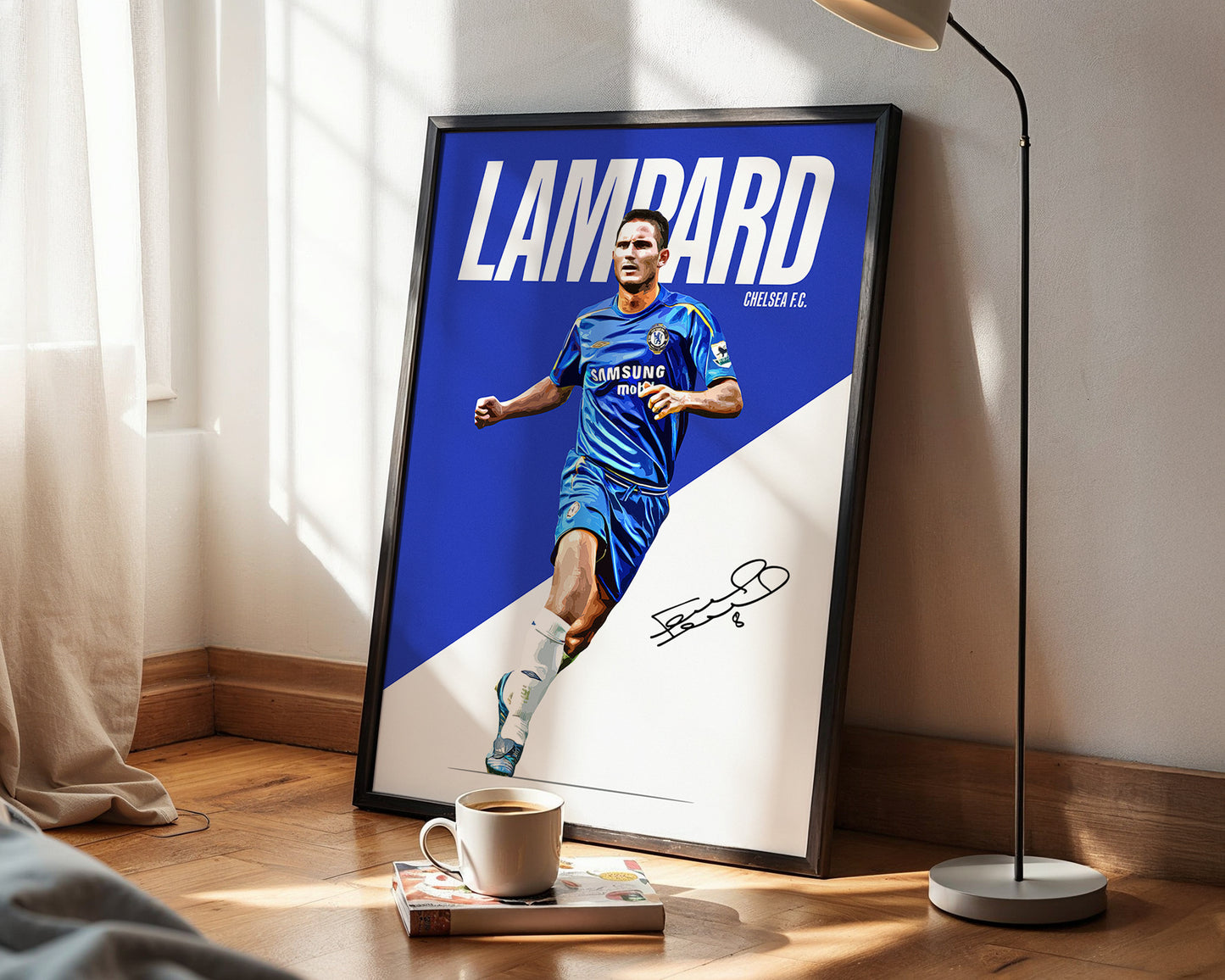 Frank Lampard 4K Icon Poster