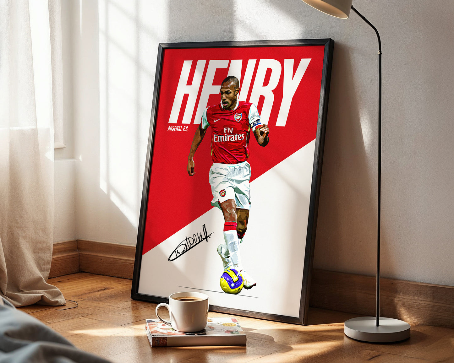 Thierry Henry 4K Icon Poster