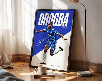 Didier Drogba 4K Icon Poster