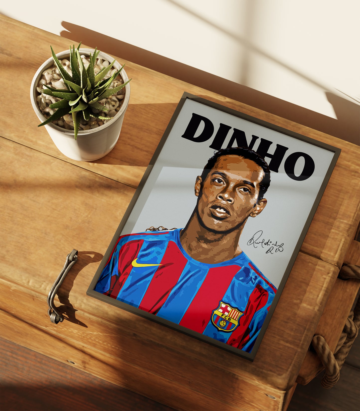 Ronaldinho 'Dinho' 4K Poster