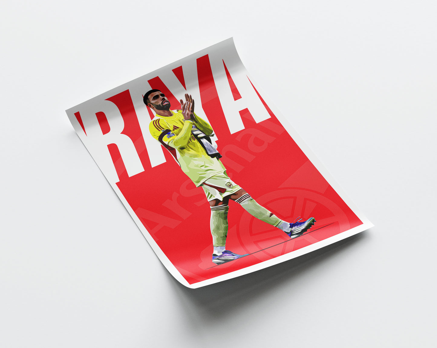 David Raya 25/26 4K (Home) Poster