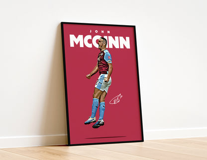 John McGinn 4K Poster