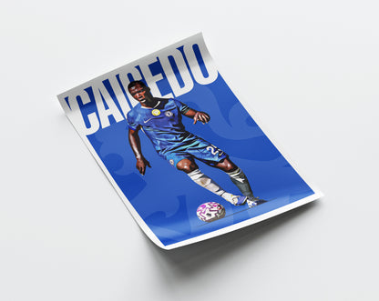 Moises Caicedo 25/26 4K (Home) Poster
