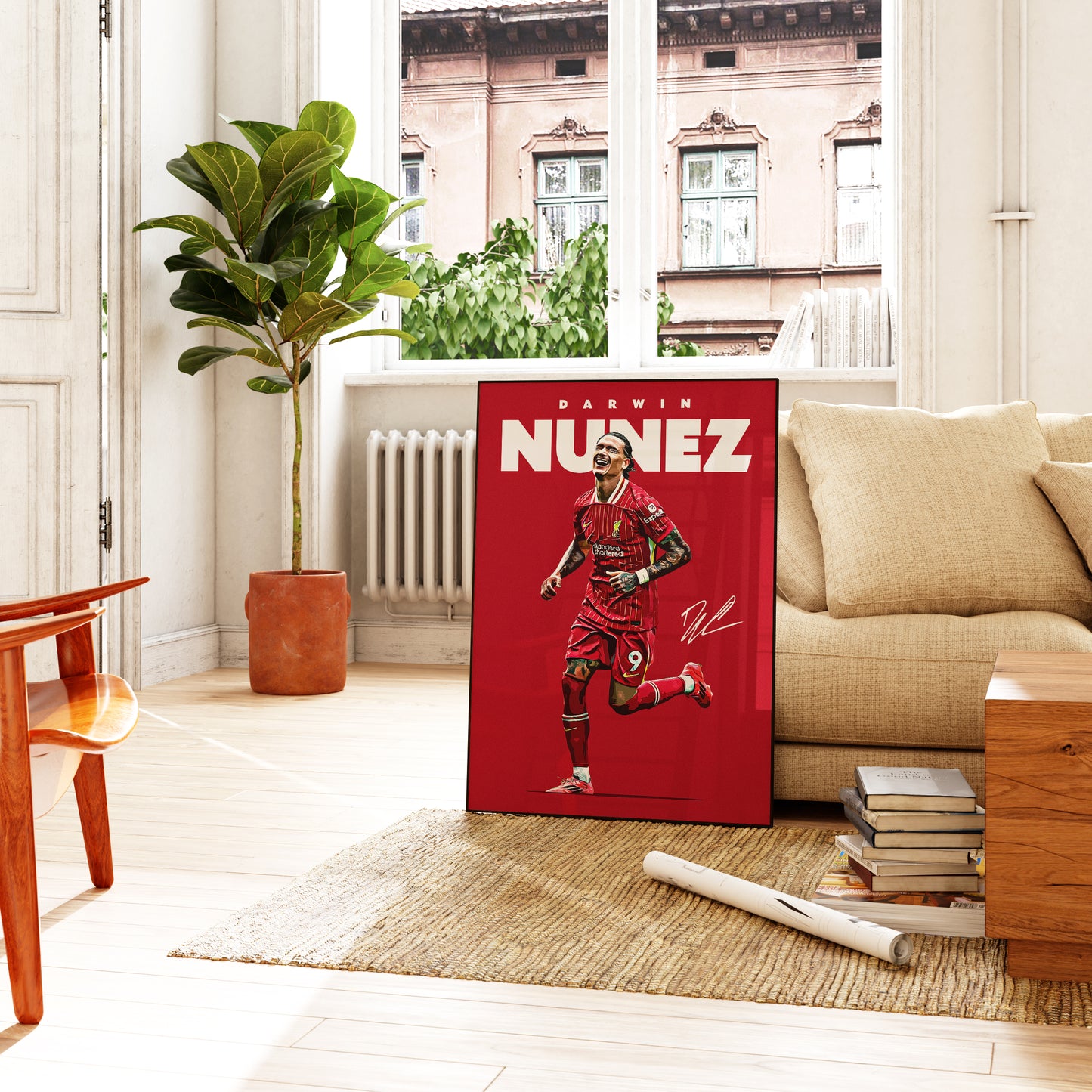 Darwin Nunez 24/25 4K Poster