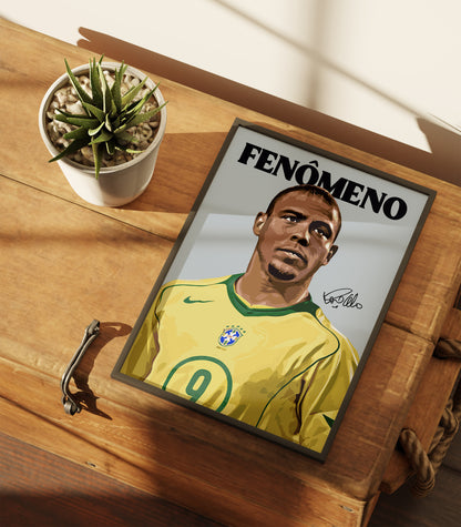 Ronaldo 'Fenomeno' 4K Poster