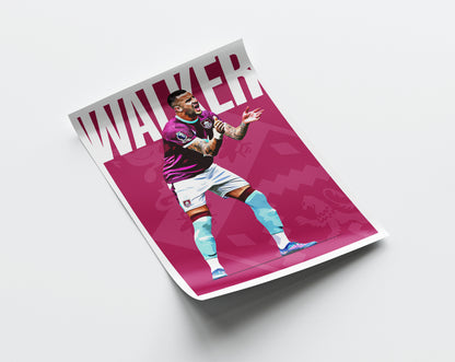 Kyle Walker 25/26 4K (Home) Poster