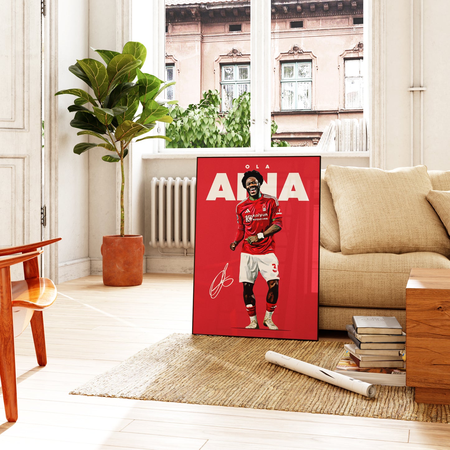 Ola Aina 24/25 4K Poster