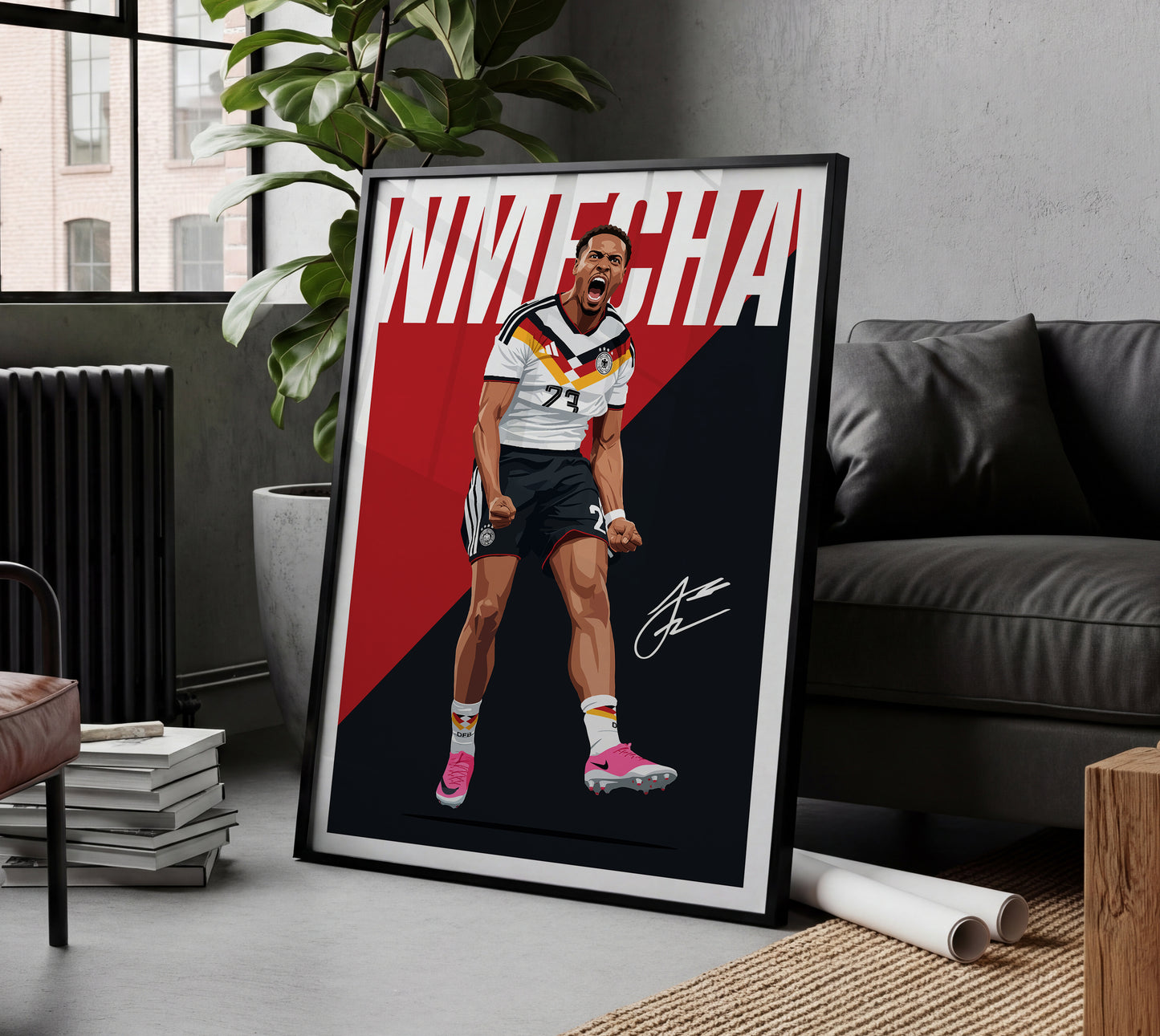 Felix Nmecha (Germany) Poster