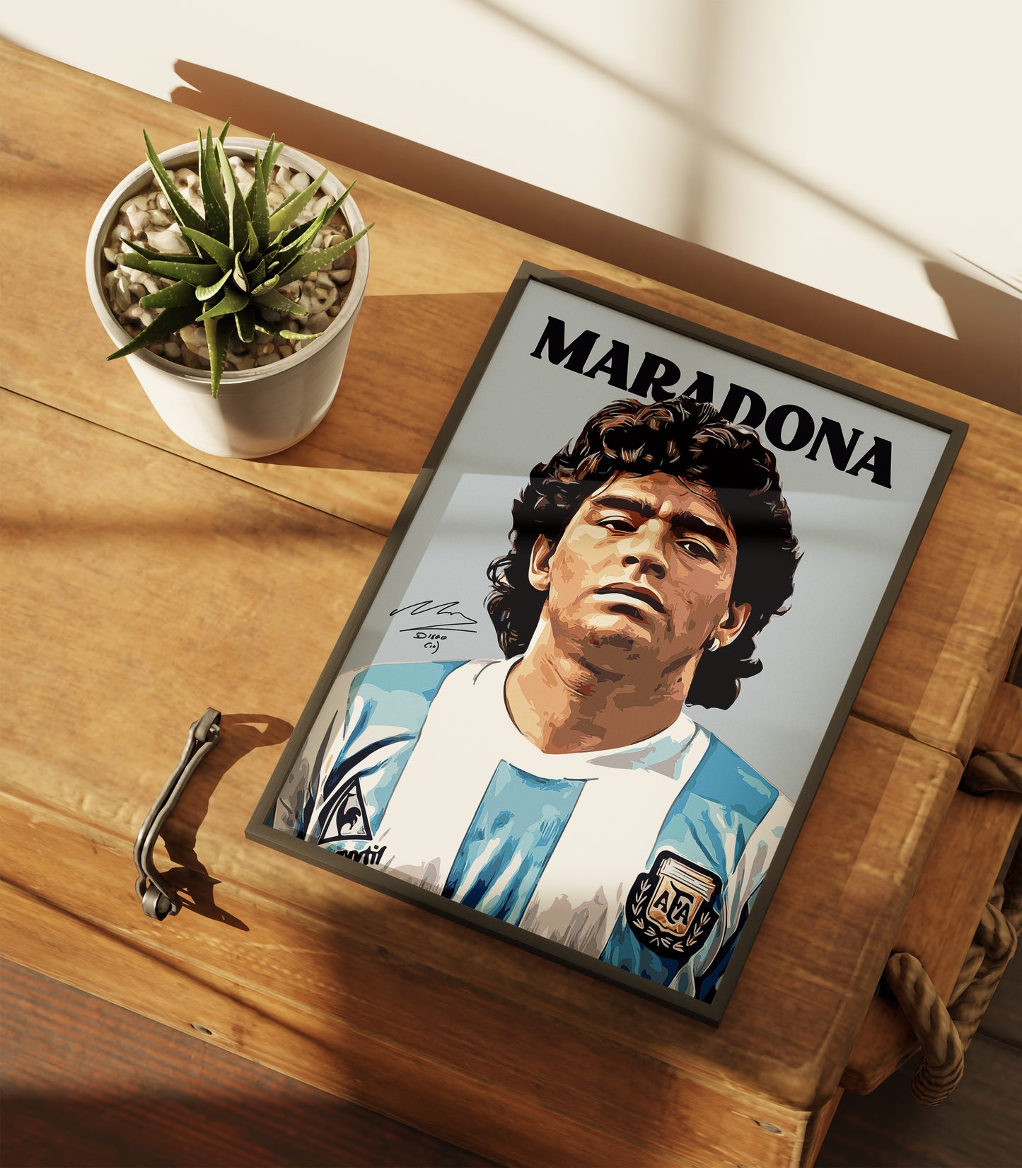 Diego Maradona 4K Poster