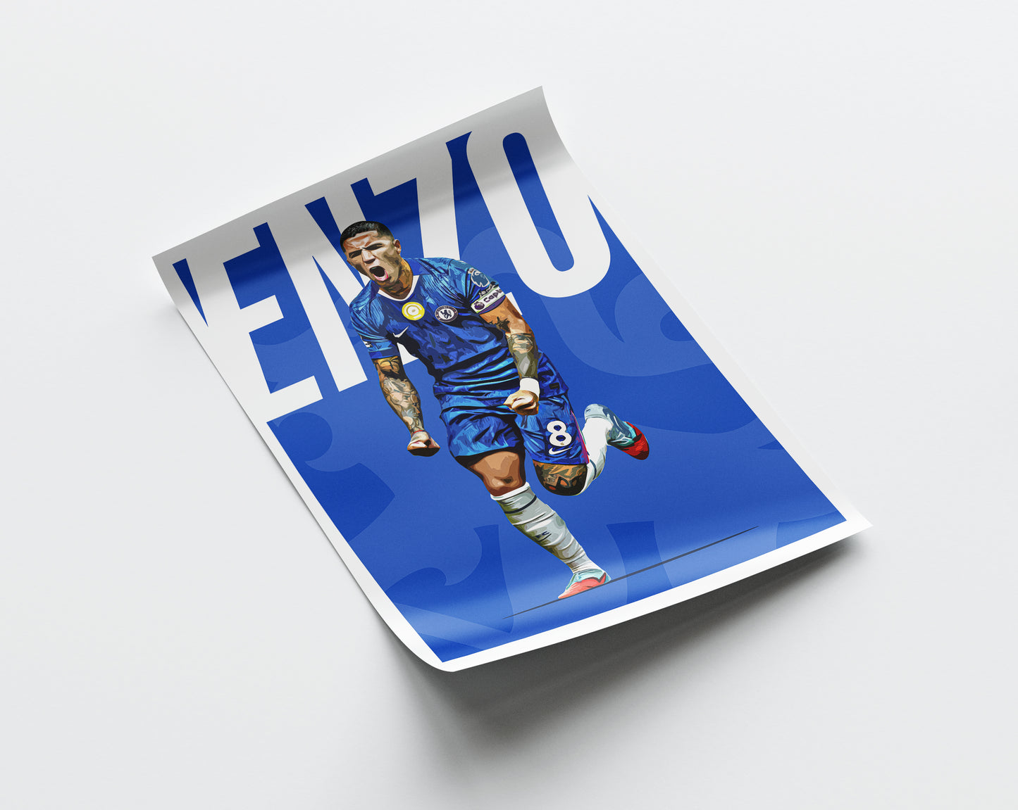 Enzo Fernandez 25/26 4K (Home) Poster