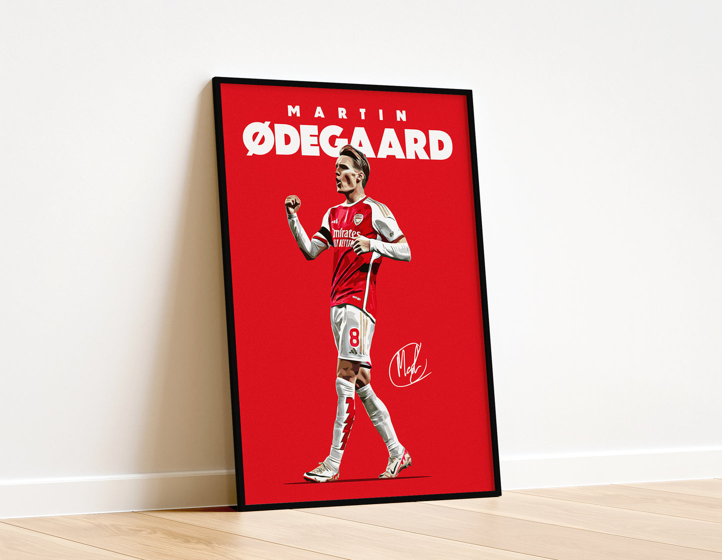 Martin Odegaard 4K Poster