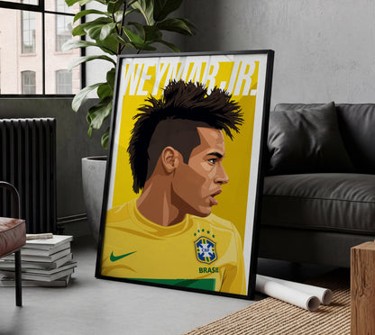 Neymar (Brazil) 2011 Poster