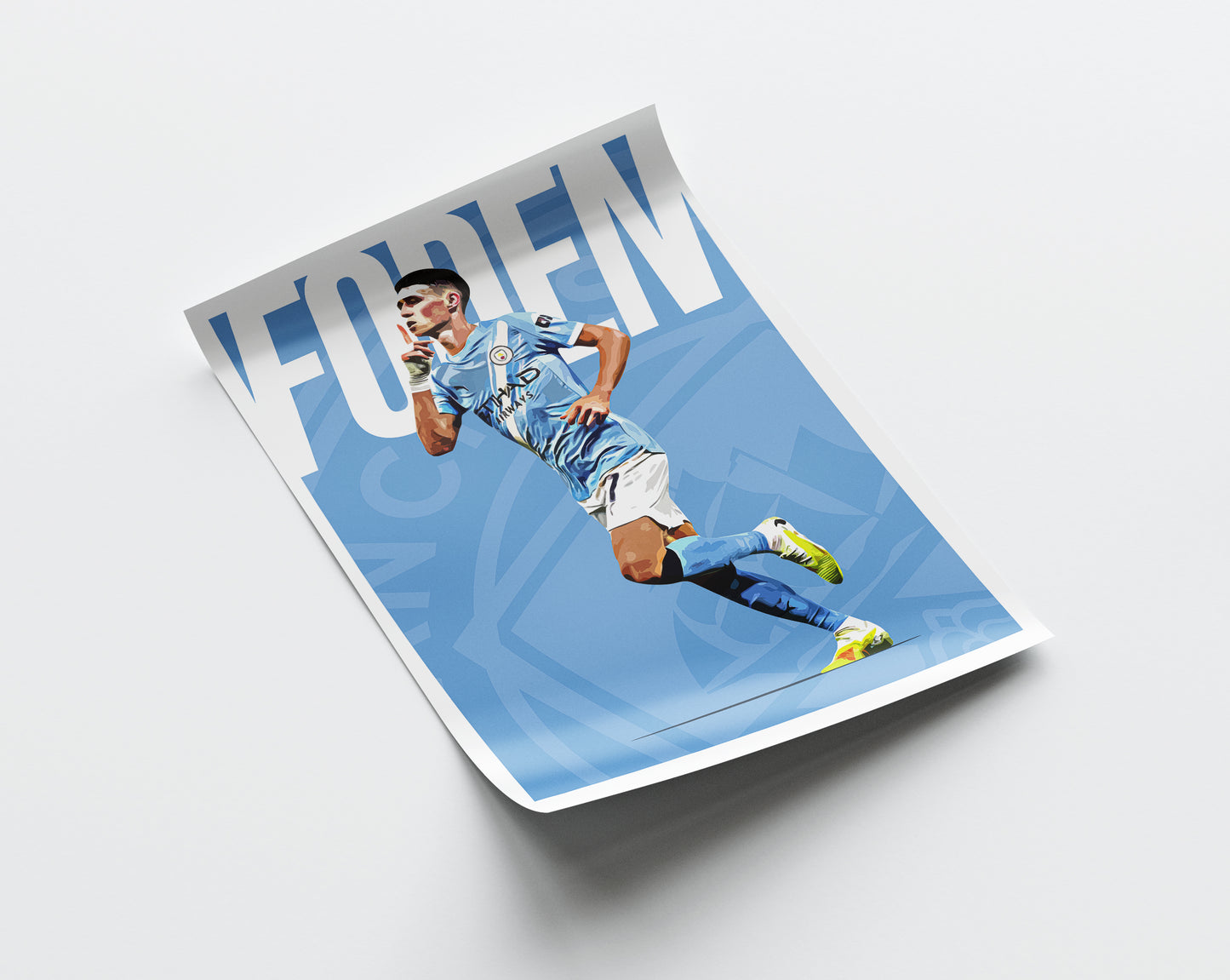 Phil Foden 25/26 4K (Home) Poster