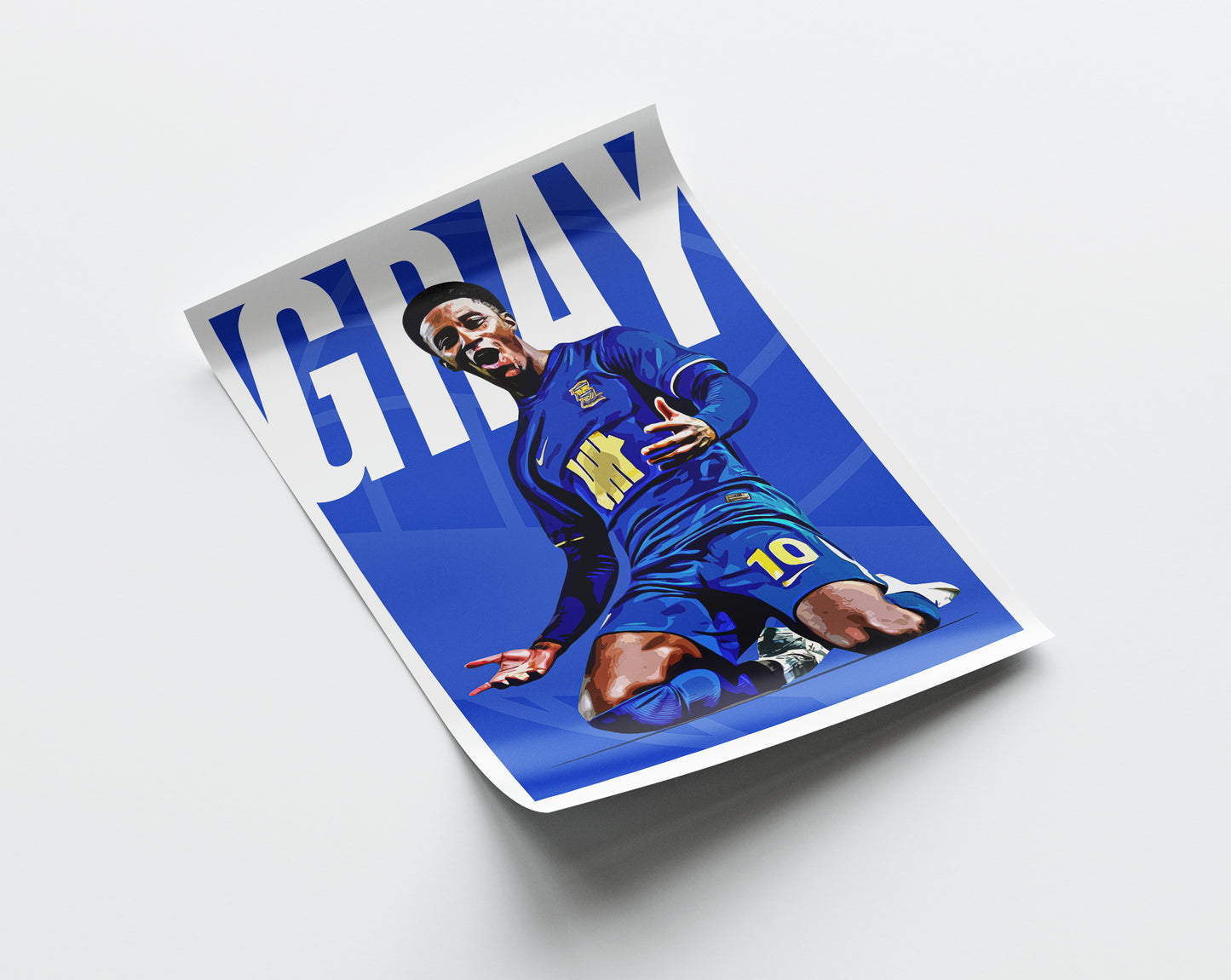 Demarai Gray 25/26 4K (Home) Poster