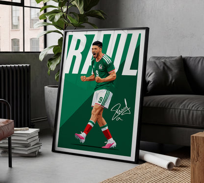 Raul Jimenez (Mexico) Poster